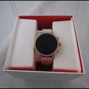 Fossil Gen 4 Smartwatch Venture HR Blush Leather